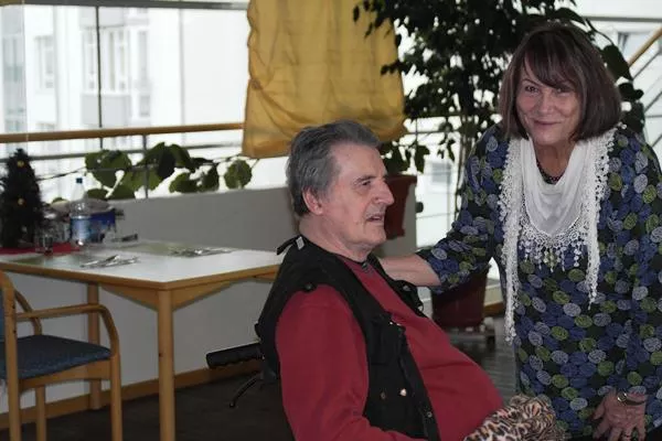 Bild: Ehrenamtliches Engagement in Häusern der Pflege der Stiftung Liebenau