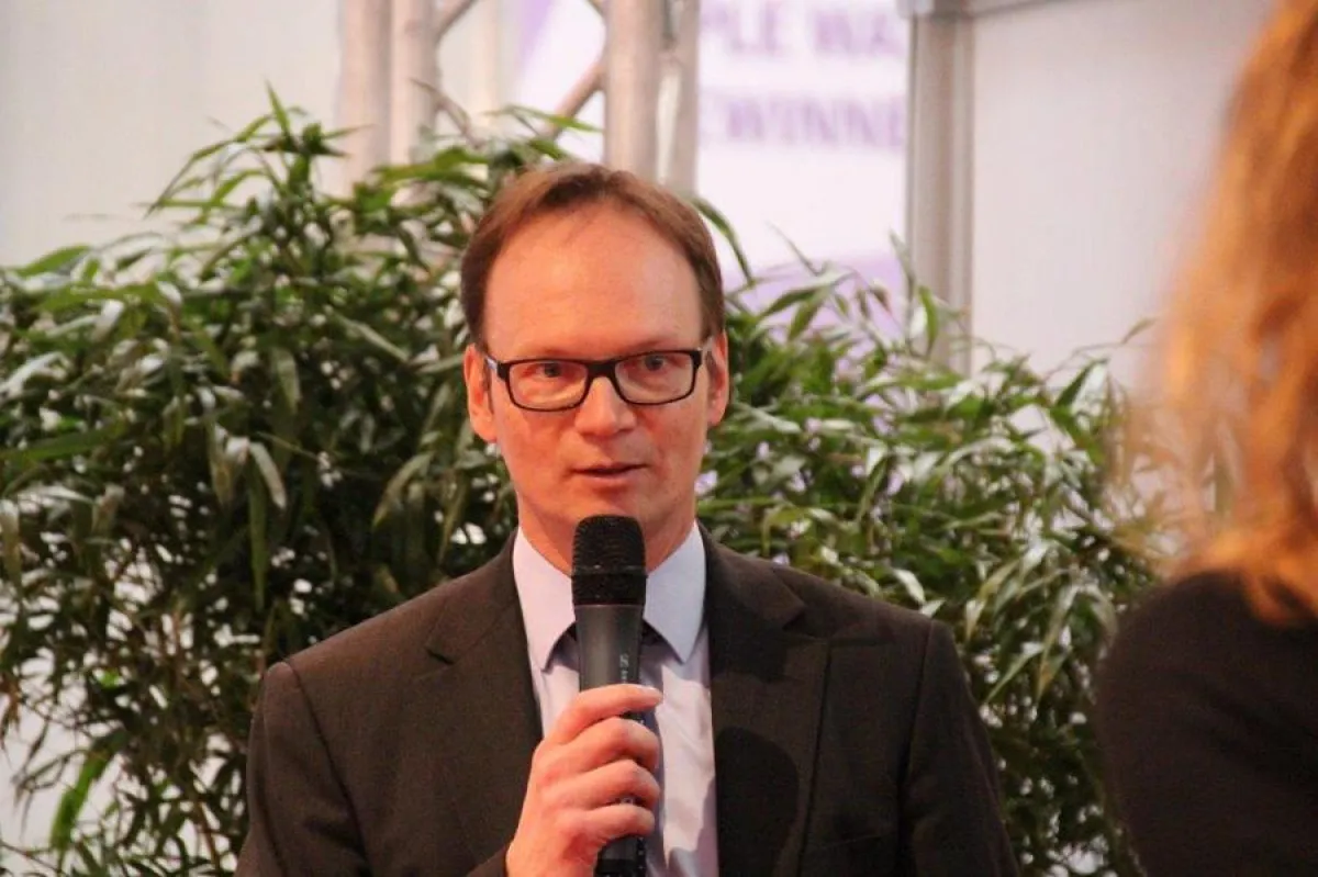 Guido Zander im Gespräch auf der CeBIT 2016