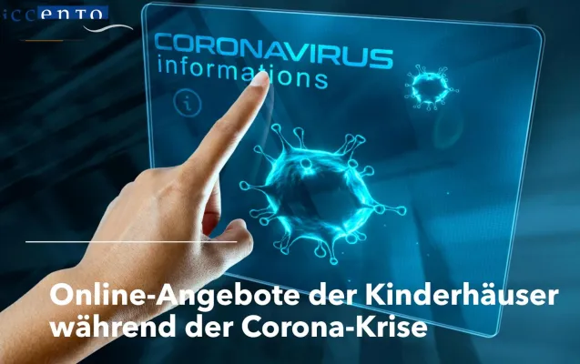 Bild: Online-Kinderbetreuung in Corona-Zeiten