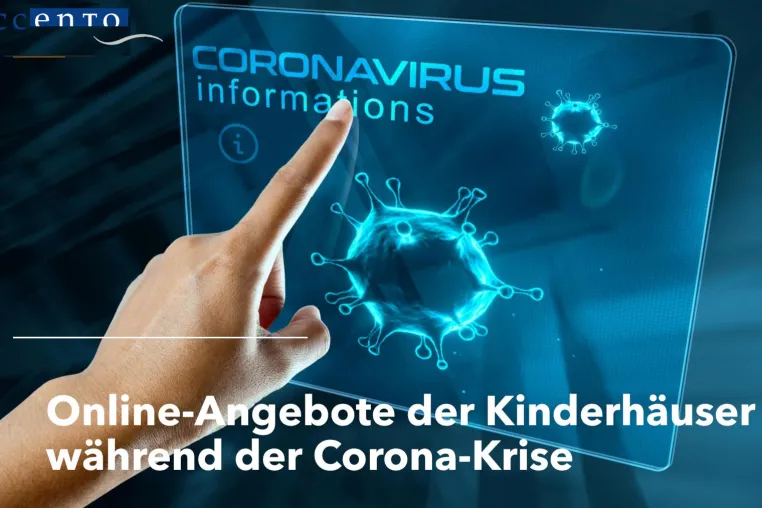 Bild: Online-Kinderbetreuung in Corona-Zeiten
