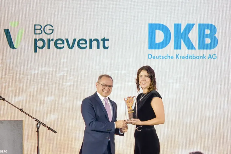 Bild: Corporate Health Award: Deutsche Kreditbank AG erhält Sonderpreis Innovation