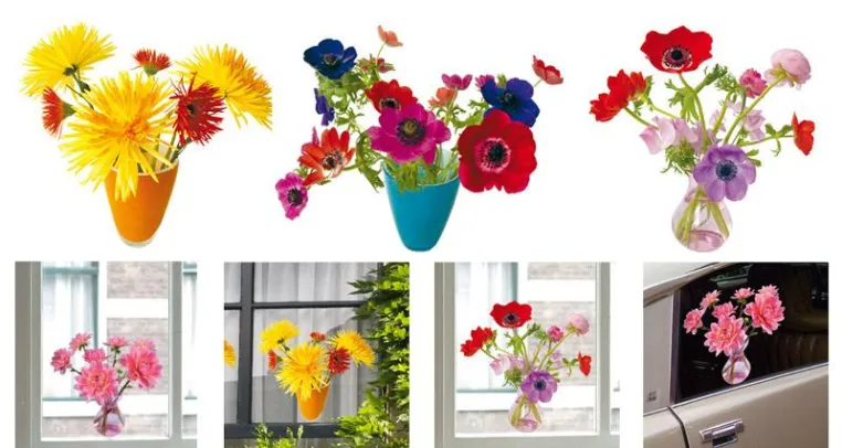 FLAT FLOWERS – Die farbenfrohe Blumenfotos fürs Fenster Bild: FLAT FLOWERS – Die farbenfrohe Blumenfotos fürs Fenster