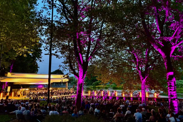 Bild: Standing Ovations unter freiem Himmel – Die „Young Classic Sommernacht im Zoo“ begeistert Karlsruhe