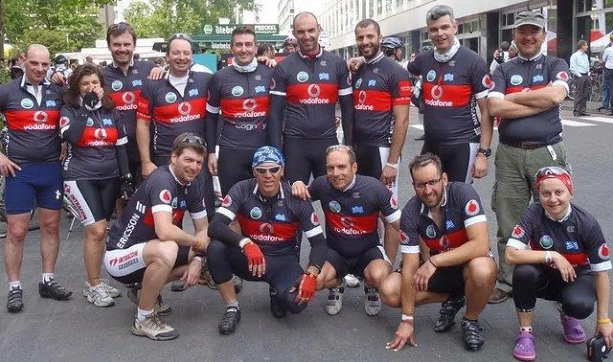 Das GBI Vodafone Team 2011. Bild: AREALCONTROL GmbH, GBI e.V.
