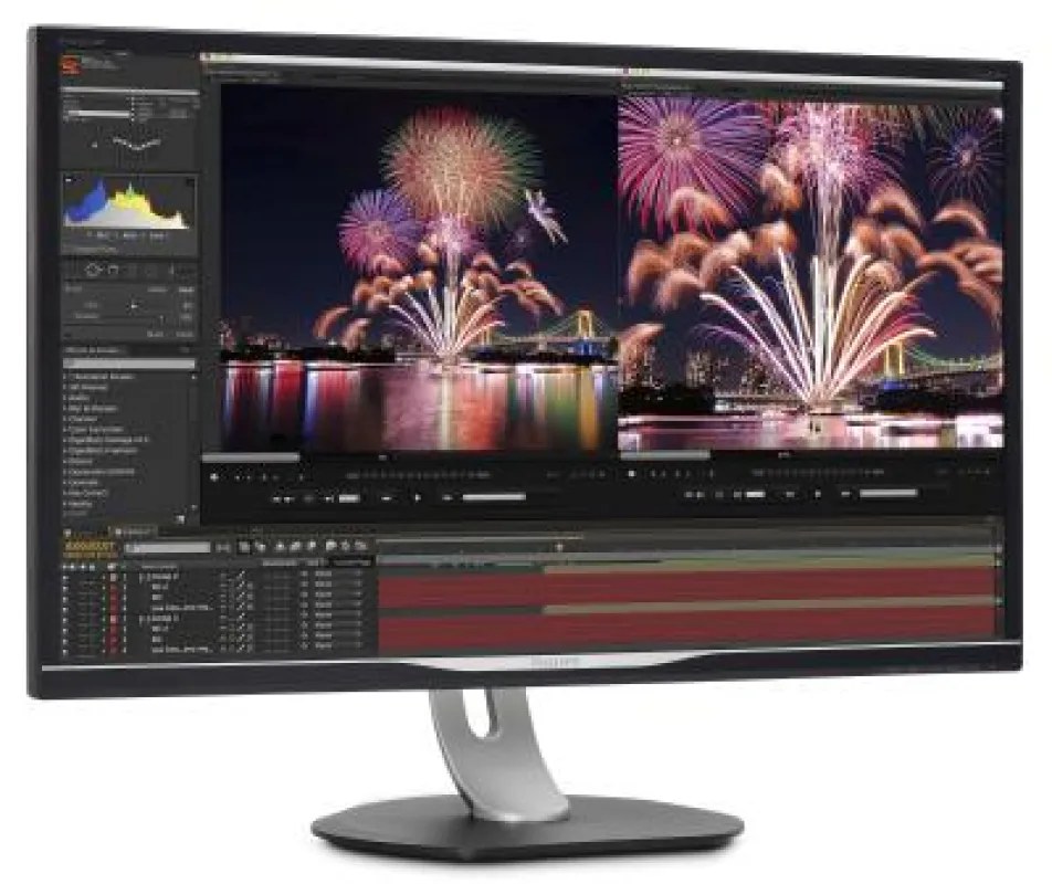 Philips 328P6AUBREB P-line USB-C Docking-Display