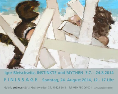 Bild: Finissage INSTINKTE und MYTHEN von Igor Bleischwitz