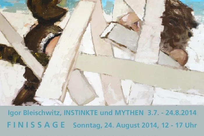 Bild: Finissage INSTINKTE und MYTHEN von Igor Bleischwitz