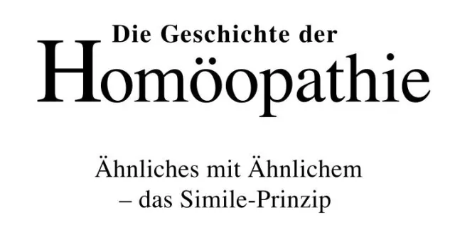 Sendereihe von INTER/AKTION wird in BR-alpha wiederholt: DIE GESCHICHTE DER HOMÖOPATHIE Bild: Sendereihe von INTER/AKTION wird in BR-alpha wiederholt: DIE GESCHICHTE DER HOMÖOPATHIE