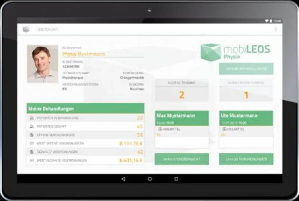 Abrechnung, wie sie sein sollte: Marktneuheit mobiLEOS Physio von HMM Deutschland Bild: Abrechnung, wie sie sein sollte: Marktneuheit mobiLEOS Physio von HMM Deutschland