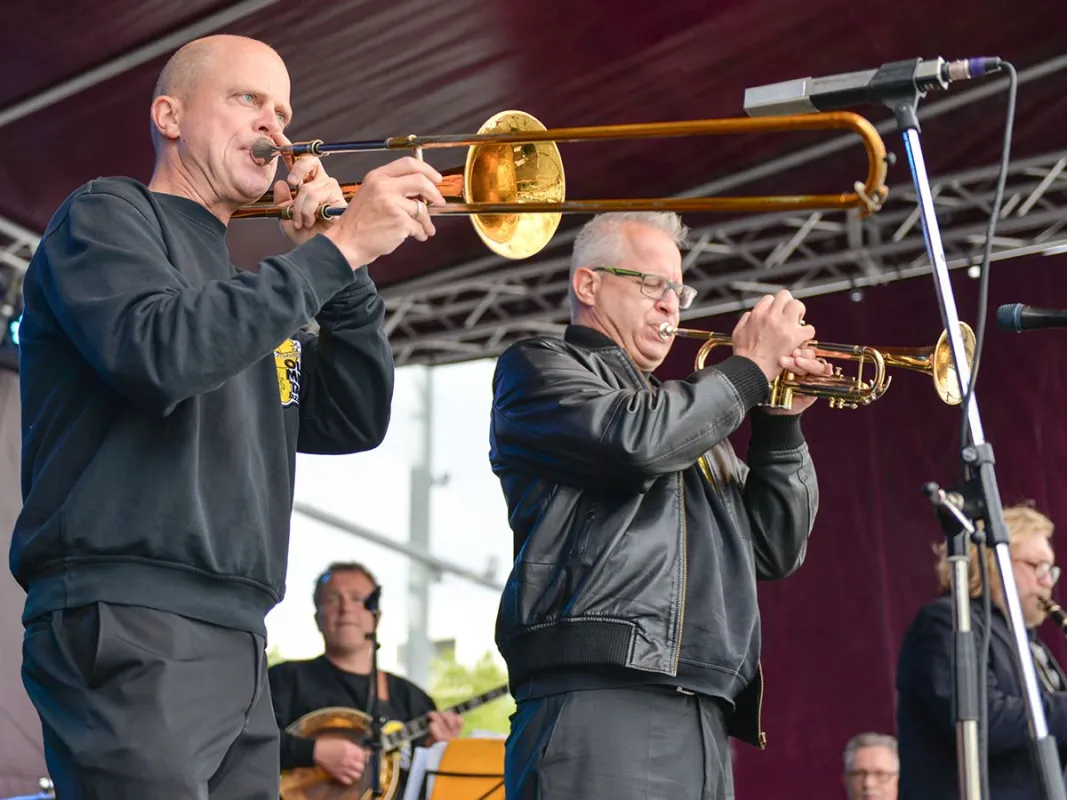Jazz & more 2015 mit der Traditional Old Merry Tale Jazzband (© WMG Wolfsburg, Foto: Tim Schulze)
