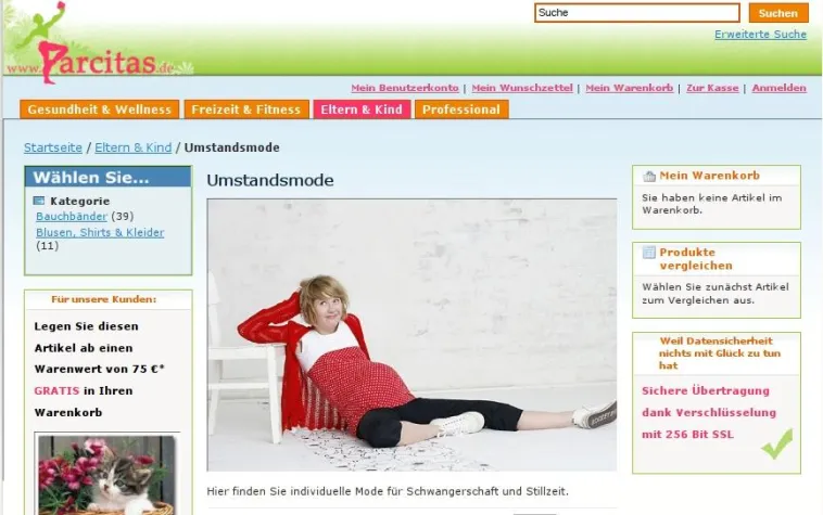 Bild: Der Onlineshop Parcitas.de stellt sich vor