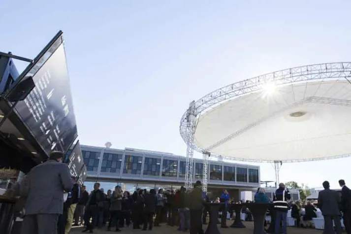 Bild: Eröffnung des Merck Innovation Center in Darmstadt mit Jazzunique