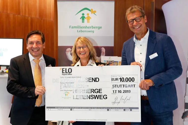 ELO Digital Office unterstützt Familienherberge Lebensweg Bild: ELO Digital Office unterstützt Familienherberge Lebensweg