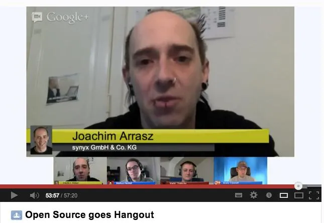 Bild: Open Source: Experten diskutieren in Videokonferenz