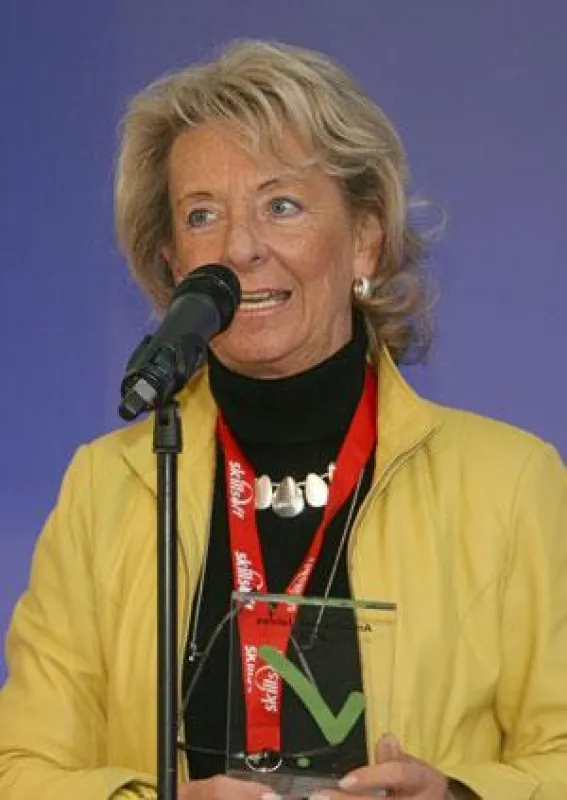 Doris Birgin während der Danksagung (Foto: Gudrun Porath)