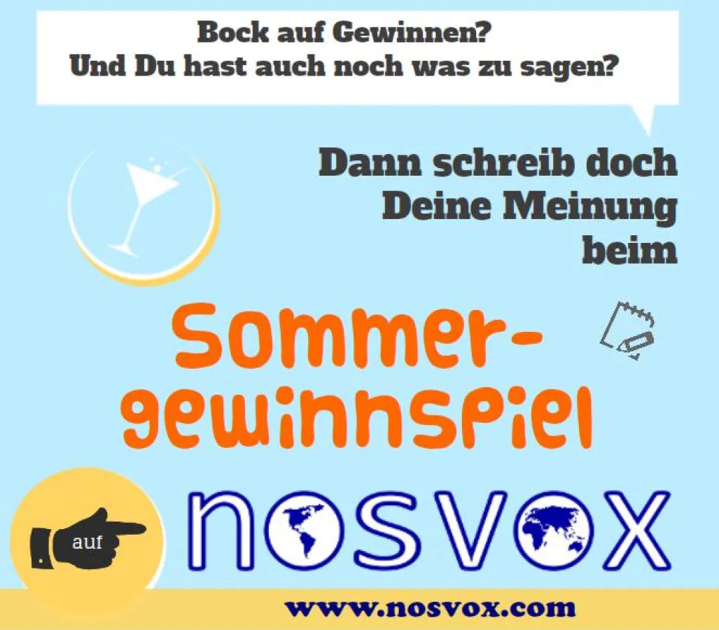 Sommergewinnspiel 2013 bei NOSVOX