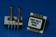 Bild: Ratiometrischer Druckaufnehmer (AMS 5812) mit Analogausgang und I²C-Interface im Bereich von 0,15 bis 100 PSI