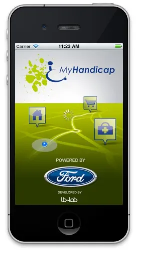 Bild: Barrierefreie Adressen suchen und bewerten mit der MyHandicap iPhone App 2.0