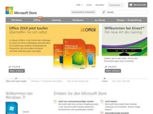 Bild: Top Verdienstmöglichkeit: Microsoft Store erhöht die Provisionen und verlängert die Click Cookie Laufzeit