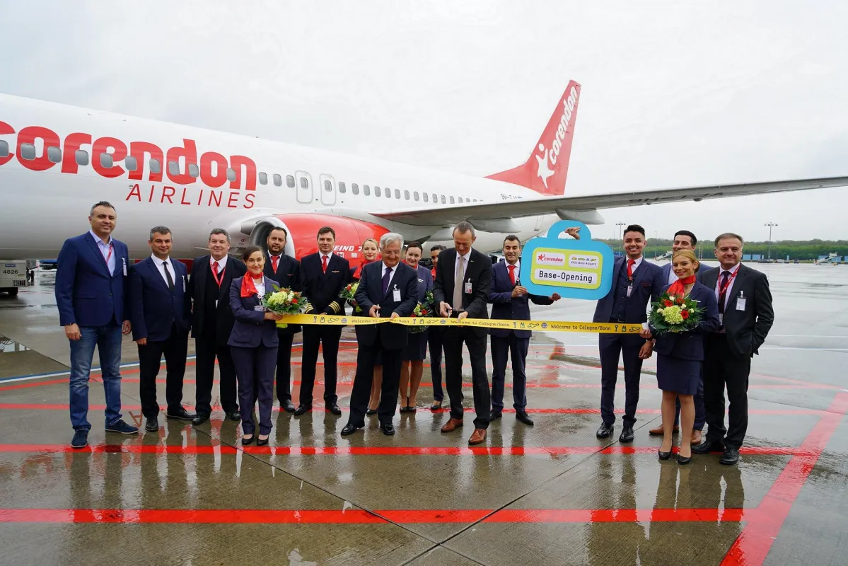 Der Erstflug ab Flughafen Köln-Bonn