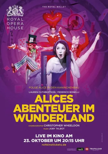 Das magische "Alice im Wunderland" des Royal Ballet auf der Kinoleinwand Bild: Das magische "Alice im Wunderland" des Royal Ballet auf der Kinoleinwand