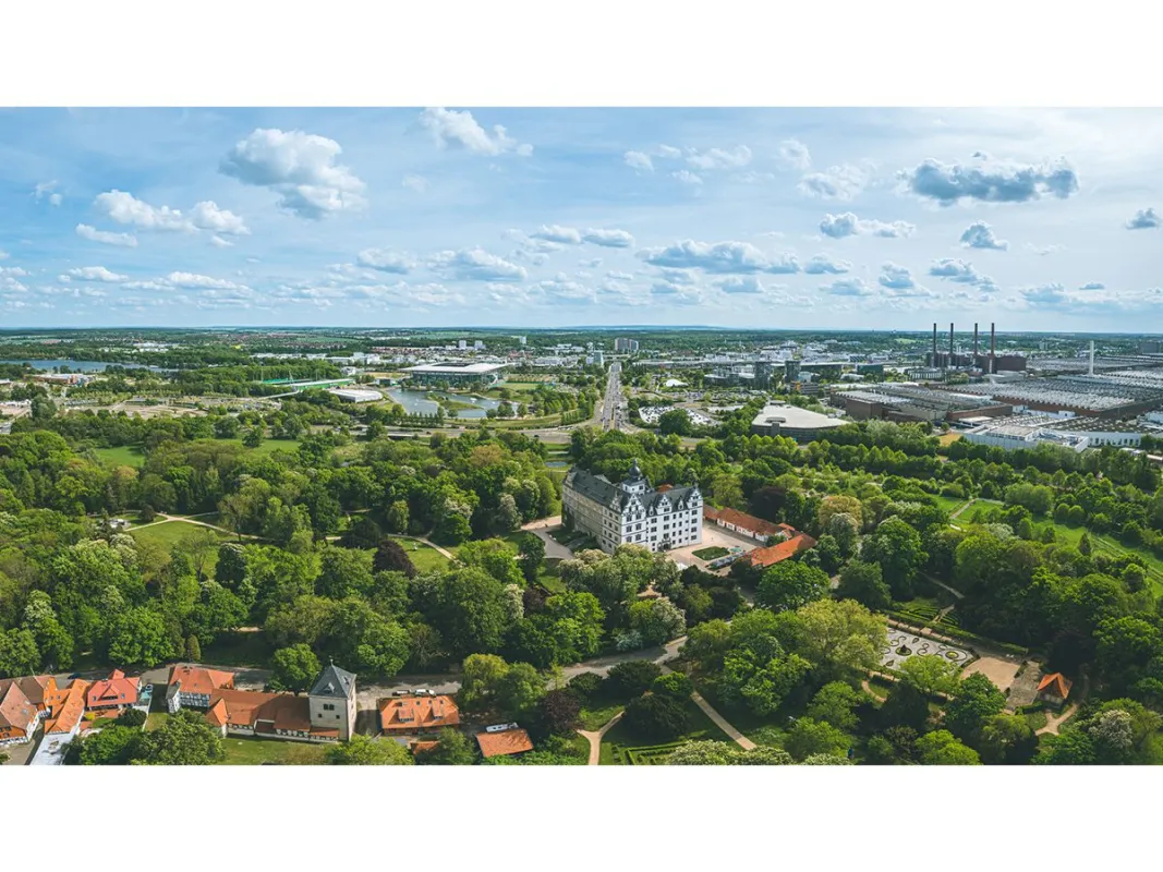 Blick über Wolfsburg (© Wolfsburg von oben)