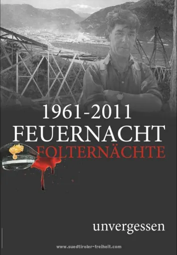50 Jahre Feuernacht – Plakat-Aktion "Unvergessen" - Gedenken an die Helden von 1961 Bild: 50 Jahre Feuernacht – Plakat-Aktion "Unvergessen" - Gedenken an die Helden von 1961