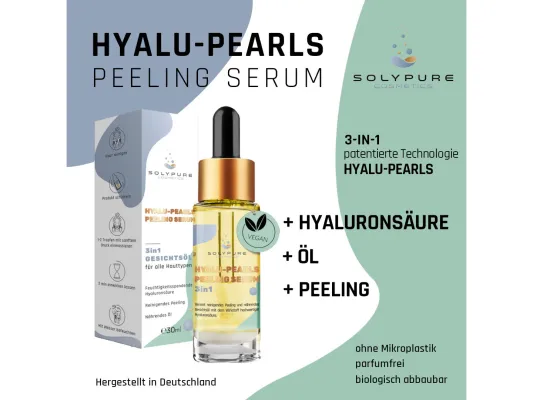 Bild: Aufatmen dank SolyPure Cosmetics™: Mehr wohltuende Hyaluronsäure für jeden Hauttyp, weniger schädliches Plastik für die Meere