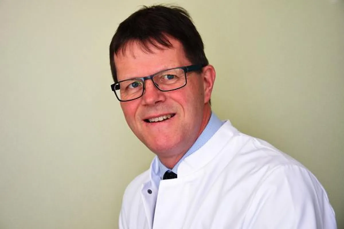Dr. Bernd Meyjohann, der neuen Chefarzt der Abteilung für Innere Medizin der St. Lukas-Klinik