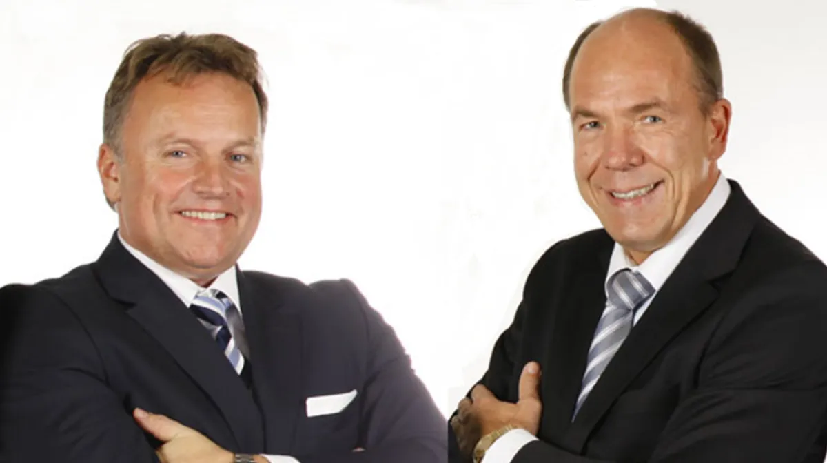 Vorstände Oliver Petersen und Thomas Suchoweew