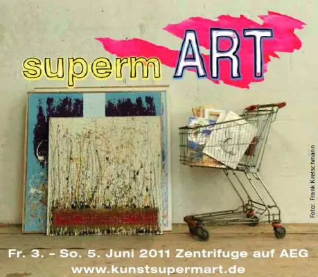Bild: supermART – der Kunstsupermarkt vom 3. bis 5. Juni 2011 in Nürnberg/Zentrifuge auf AEG