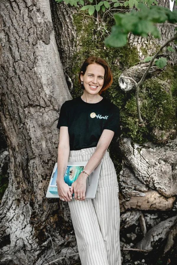 Dr. Nina Wanek, Grafik- und Webdesignerin und Inhaberin der Designagentur Grafikwald (© Dr. Nina Wanek)