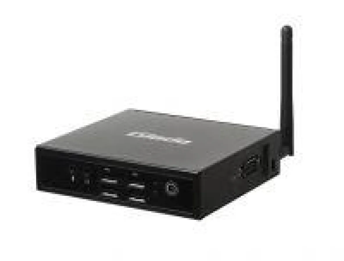 Bildunterschrift: Entry-Level Digital Signage Player - der Micro-PC DN72 von Giada