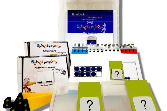 Für Grund- und Förderschulen: Das Schüttelbox-Programm zur Erarbeitung der Zahlzerlegung bis 10 Bild: Für Grund- und Förderschulen: Das Schüttelbox-Programm zur Erarbeitung der Zahlzerlegung bis 10