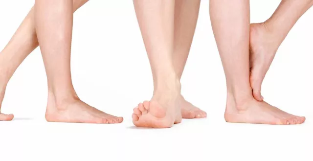 Bild: Fußpflege mit Eucerin Urea aus dem Sortiment der Versandapotheke mediherz.de
