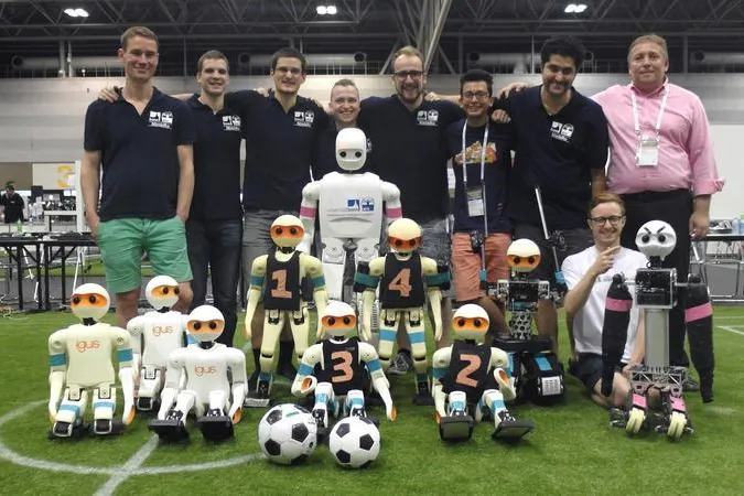 Doppelsieg der Uni Bonn bei Roboter-WM in Japan Bild: Doppelsieg der Uni Bonn bei Roboter-WM in Japan