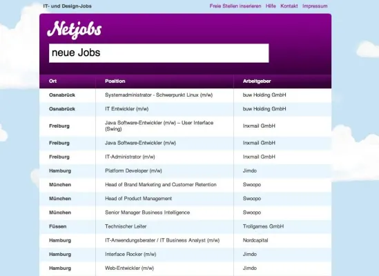 Bild: REVORM startet Netjobs.de und beschleunigt das Finden von IT- und Designjobs