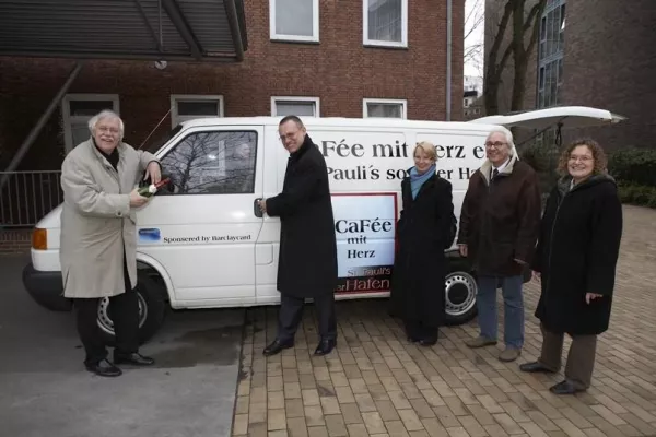 Bild: Mobilität für die Helfer des „Cafée mit Herz“ auf St. Pauli