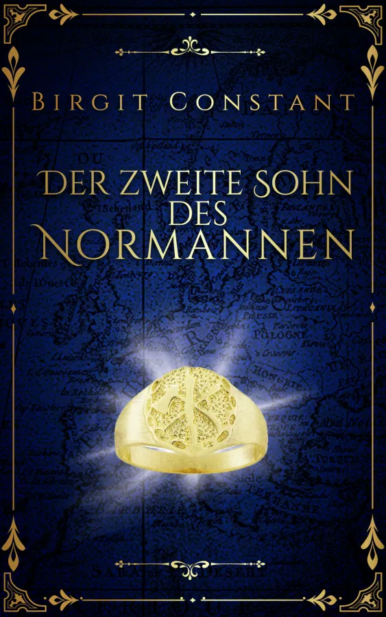 Frontcover des historischen Romans „Der zweite Sohn des Normannen“ (© Coverdesign: Sarah Buhr (covermanufaktur.de))