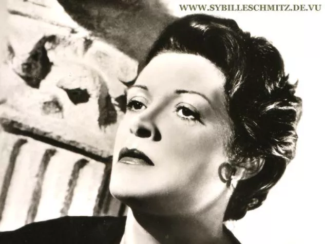 Sybille Schmitz - die Unbekannte UFA Diva Bild: Sybille Schmitz - die Unbekannte UFA Diva