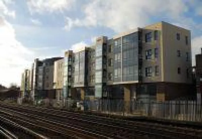 Bild: Pufferzone gegen Lärm