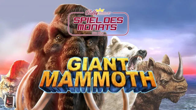 Auf in die Steinzeit - Giant Mammoth ist Spiel des Monats Juli Bild: Auf in die Steinzeit - Giant Mammoth ist Spiel des Monats Juli