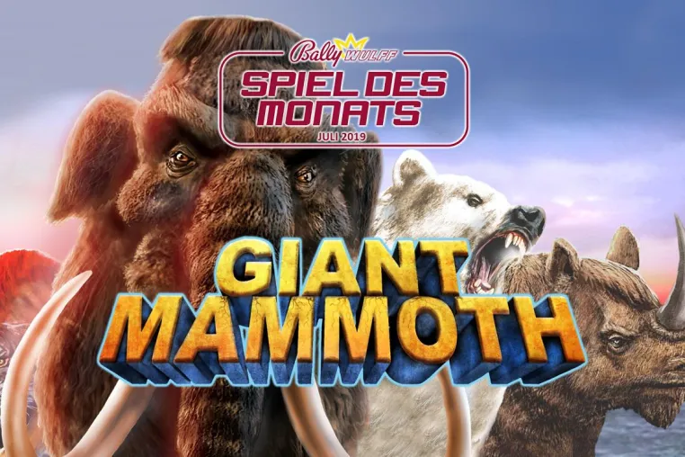 Auf in die Steinzeit - Giant Mammoth ist Spiel des Monats Juli Bild: Auf in die Steinzeit - Giant Mammoth ist Spiel des Monats Juli