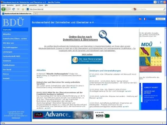 Bild: Online: Über 6.000 geprüfte Übersetzer für mehr als 80 Sprachen