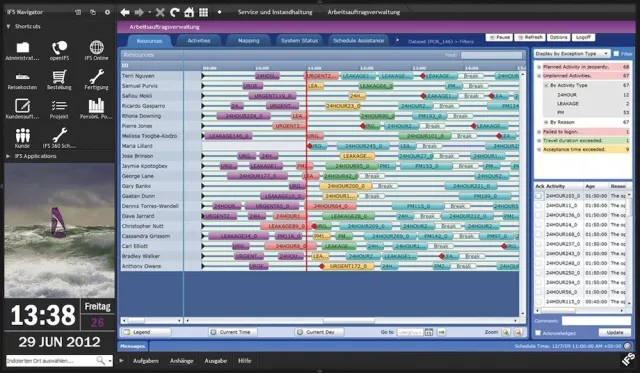 Bild: IFS Applications 8 für effizientes Service- und Anlagenmanagement