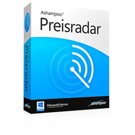 Bild: Ashampoo Preisradar - Immer zum besten Preis kaufen – garantiert sicher