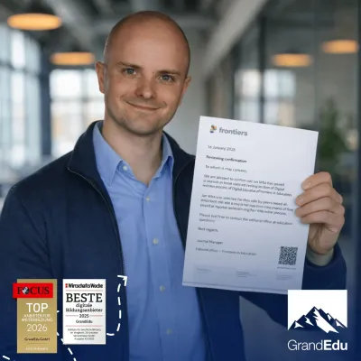 Internationale Anerkennung für Prof. PhDr. Jan Vrba - Reviewer bei Frontiers in Education Bild: Internationale Anerkennung für Prof. PhDr. Jan Vrba - Reviewer bei Frontiers in Education