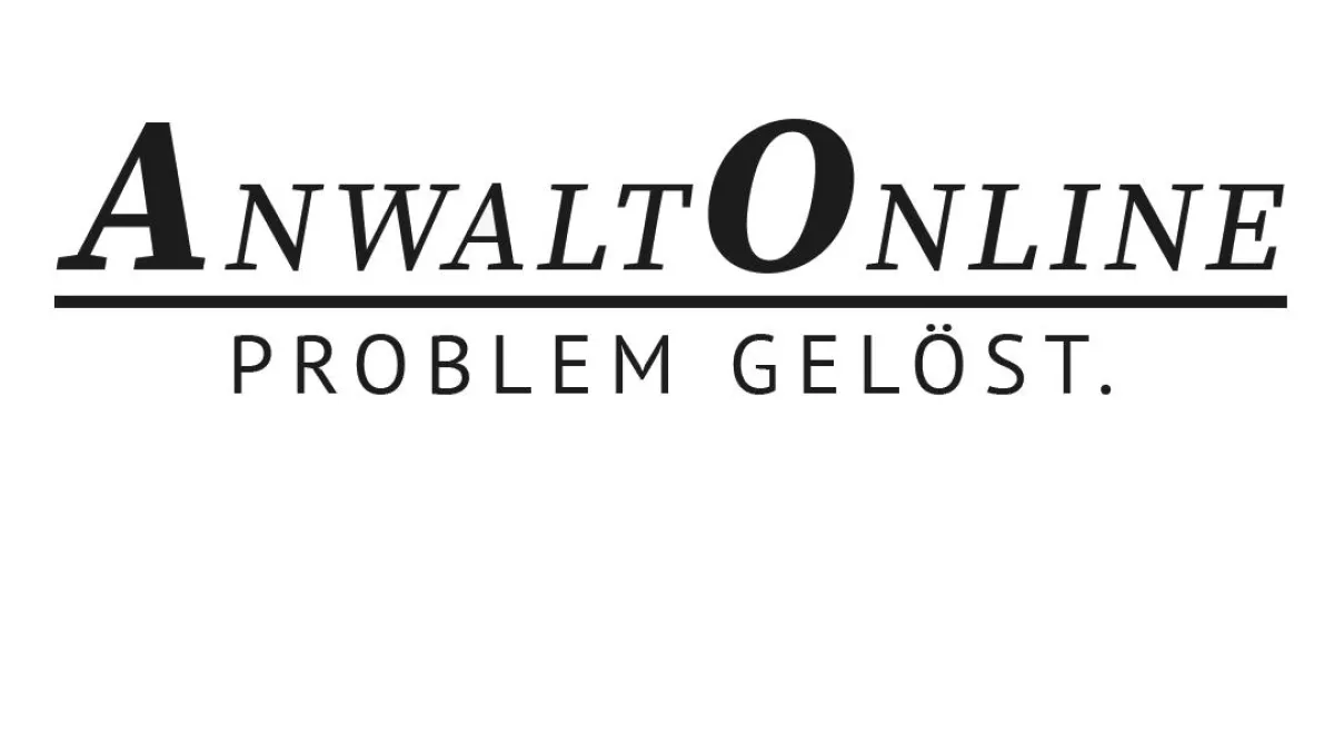 AnwaltOnline - Problem gelöst.