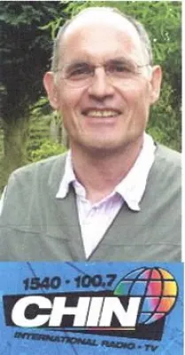 Bild: Nächsten Sonntag im Live-Gespräch bei Chin Radio Toronto: Verleger und Buchautor Fritz Frey aus der Schweiz