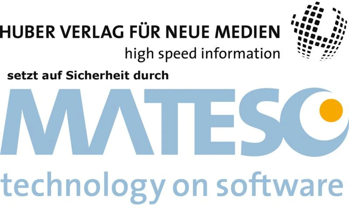 Huber Verlag setzt bei Sicherheit auf die Produkte der MATESO GmbH